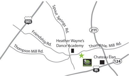 map to hoschton office location